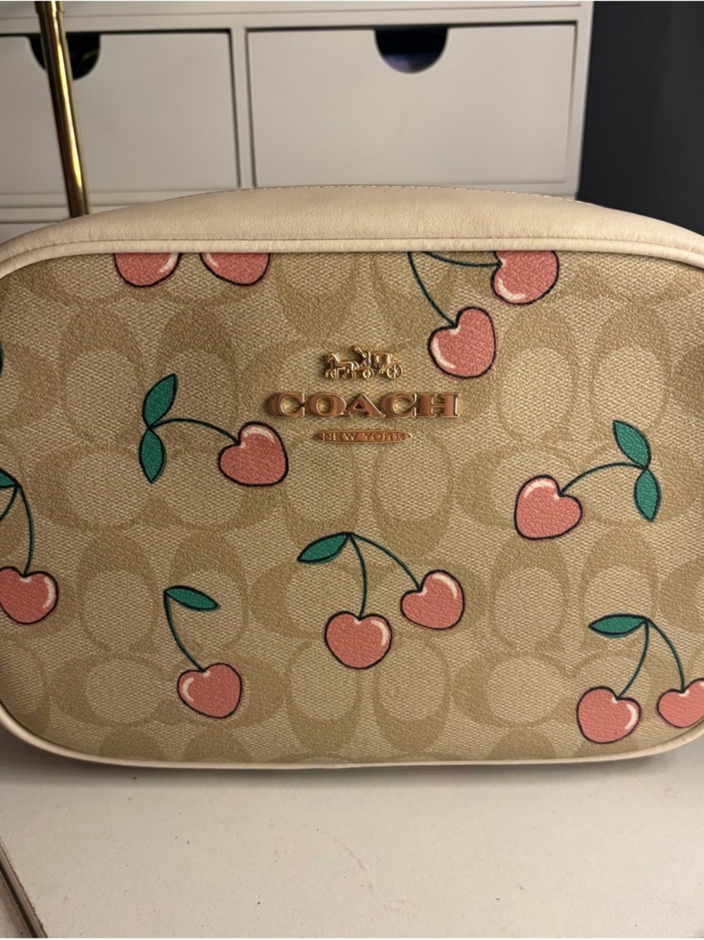 Coach Cherry Jamie crossbody